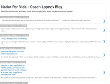 Tablet Screenshot of nadarporvida.blogspot.com