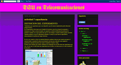 Desktop Screenshot of circuitoelectricotelecom.blogspot.com