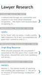Mobile Screenshot of lawyerresearch.blogspot.com