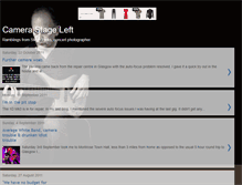 Tablet Screenshot of camerastageleft.blogspot.com