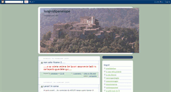 Desktop Screenshot of isognidipenelope.blogspot.com