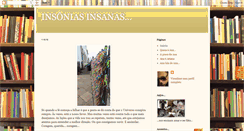 Desktop Screenshot of insoniasinsanas.blogspot.com