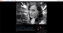 Desktop Screenshot of allypinder.blogspot.com