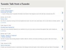 Tablet Screenshot of etuxedo.blogspot.com