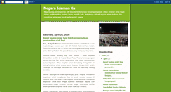 Desktop Screenshot of negara-idaman.blogspot.com