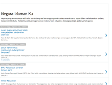 Tablet Screenshot of negara-idaman.blogspot.com