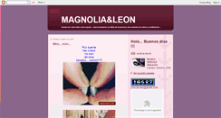 Desktop Screenshot of magnoliayleon.blogspot.com