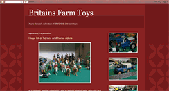 Desktop Screenshot of britainsfarmtoys.blogspot.com