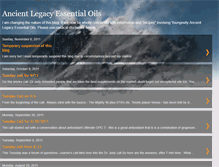 Tablet Screenshot of ancientlegacyessentialoils.blogspot.com