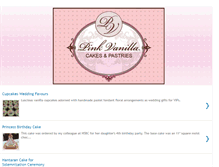 Tablet Screenshot of mypinkvanilla.blogspot.com