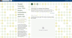 Desktop Screenshot of naujojilemurija2025.blogspot.com