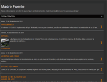 Tablet Screenshot of madrefuente.blogspot.com