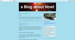 Desktop Screenshot of blogaboutnowt.blogspot.com