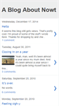 Mobile Screenshot of blogaboutnowt.blogspot.com