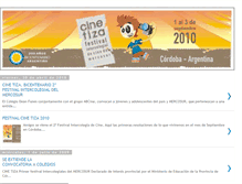 Tablet Screenshot of festivalintercolegialcinetiza.blogspot.com