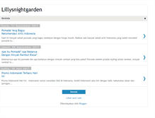 Tablet Screenshot of lillysnightgarden.blogspot.com