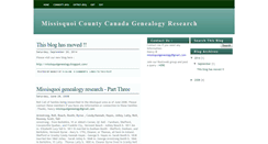 Desktop Screenshot of missisquoicanadagenealogyresearch.blogspot.com