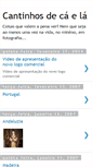 Mobile Screenshot of cantinhos-de-ca-e-la.blogspot.com