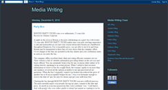 Desktop Screenshot of chelsey-mediawriting.blogspot.com