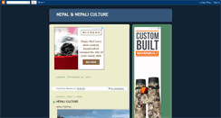 Desktop Screenshot of nepalikoculture.blogspot.com