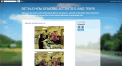 Desktop Screenshot of bethlehemseniors.blogspot.com