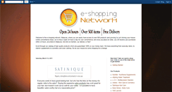 Desktop Screenshot of e-shoppingnetwork.blogspot.com