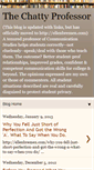 Mobile Screenshot of chattyprof.blogspot.com