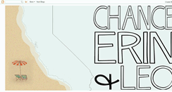 Desktop Screenshot of chanceanderin.blogspot.com