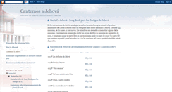 Desktop Screenshot of cantemos-a-jehova.blogspot.com