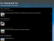 Tablet Screenshot of citronorte.blogspot.com