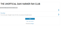 Tablet Screenshot of daniharmerfanclub.blogspot.com