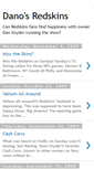 Mobile Screenshot of danosredskins.blogspot.com