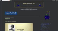 Desktop Screenshot of pote-de-poesias.blogspot.com