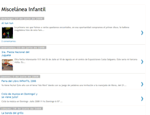 Tablet Screenshot of miscelanea-infantil.blogspot.com