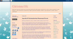 Desktop Screenshot of girisimcikulubu.blogspot.com