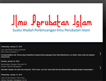 Tablet Screenshot of ilmuperubatanislam.blogspot.com