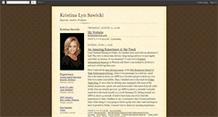 Desktop Screenshot of kristinasawicki.blogspot.com