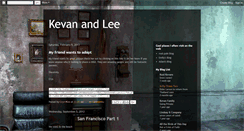 Desktop Screenshot of kevanandlee.blogspot.com