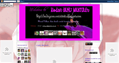 Desktop Screenshot of kedaijamuwanita2u.blogspot.com