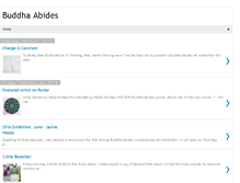 Tablet Screenshot of buddhaabides.blogspot.com
