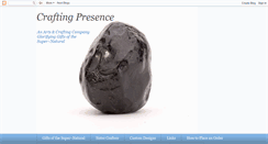 Desktop Screenshot of craftingpresence.blogspot.com