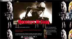 Desktop Screenshot of littlemonstersfansdegaga.blogspot.com