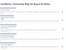 Tablet Screenshot of cart-momo.blogspot.com