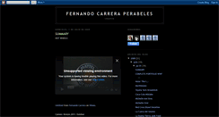 Desktop Screenshot of fernandocarrerabook.blogspot.com