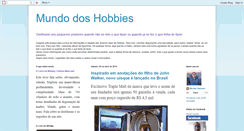 Desktop Screenshot of mundodoshobbies.blogspot.com