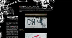 Desktop Screenshot of estencilecuador.blogspot.com