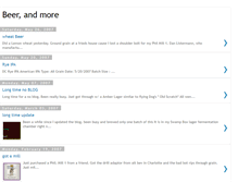 Tablet Screenshot of beerbeerandmorebeer.blogspot.com