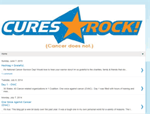 Tablet Screenshot of curesrock.blogspot.com