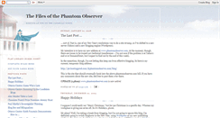 Desktop Screenshot of phantomobserver.blogspot.com