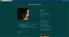 Desktop Screenshot of marianogora.blogspot.com